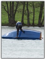 Stand on the centreboard