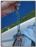 Photo 2, Attach the halyard