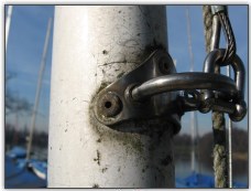 Dinghy Restoration - Clean the Mast