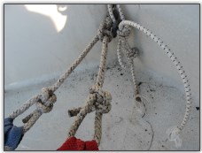 Dinghy Restoration - Cockpit Shock Cords