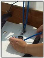 Photo 31, Feed the mainsheet through